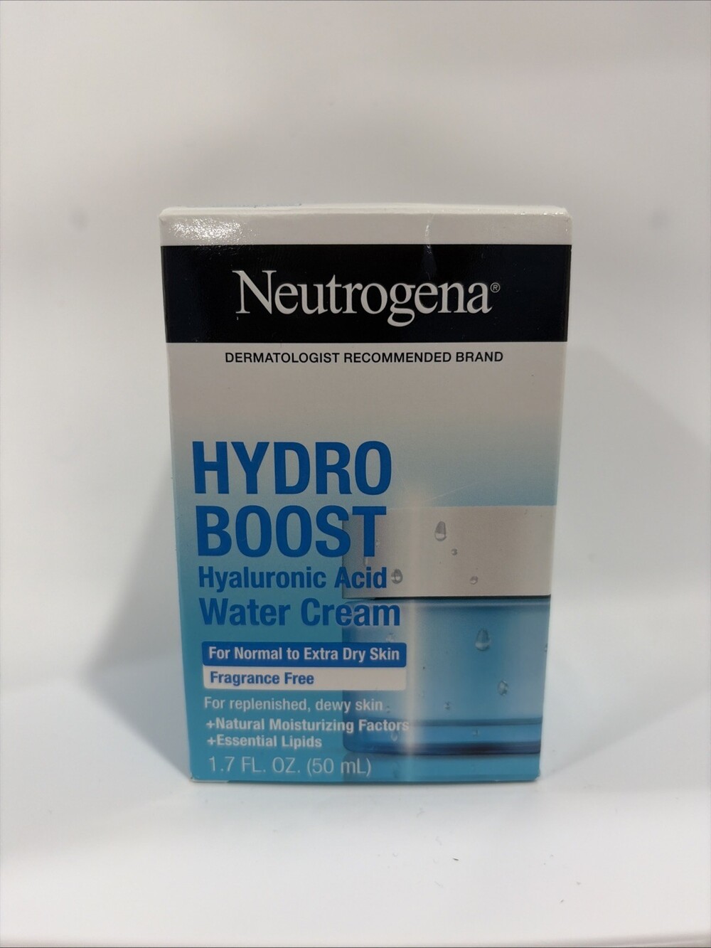 Neutrogena Hydro Boost Hyaluronic Acid Water Cream Normal/Extra Dry SkinF-F 50ML